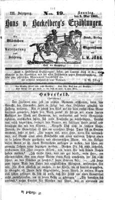Hans von Hackelberg's Erzählungen Sonntag 8. Mai 1864