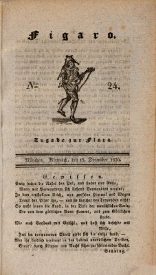 Figaro (Baierische National-Zeitung) Mittwoch 15. Dezember 1830