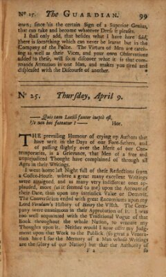 The Englishman Sonntag 9. April 1713