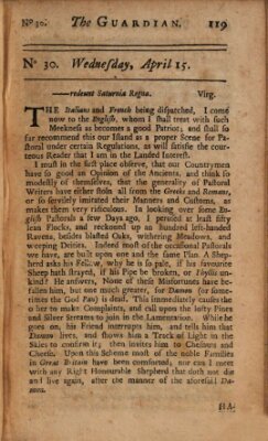 The Englishman Samstag 15. April 1713