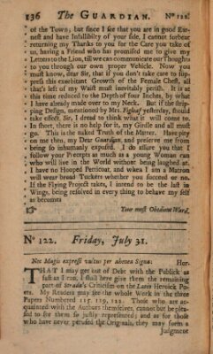 The Englishman Montag 31. Juli 1713
