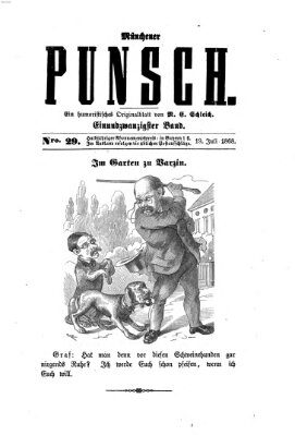 Münchener Punsch Sonntag 19. Juli 1868