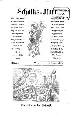 Schalks-Narr Sonntag 5. Januar 1862