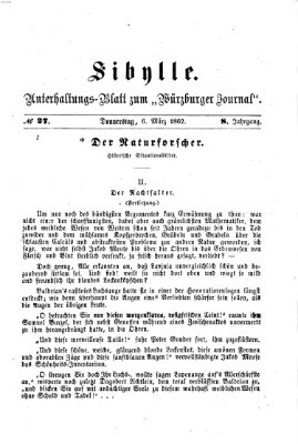 Sibylle (Würzburger Journal) Donnerstag 6. März 1862