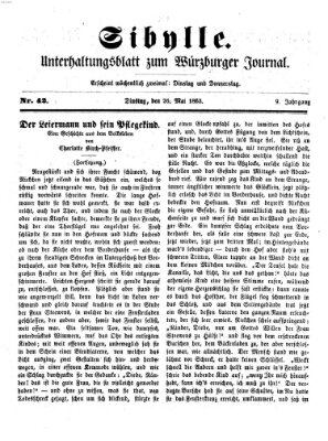 Sibylle (Würzburger Journal) Dienstag 26. Mai 1863