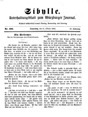 Sibylle (Würzburger Journal) Donnerstag 13. Oktober 1864