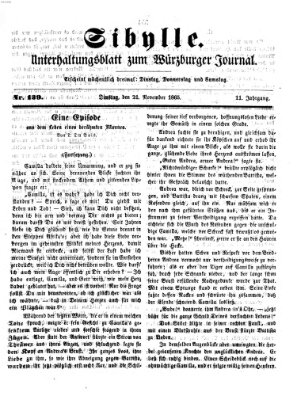 Sibylle (Würzburger Journal) Dienstag 21. November 1865