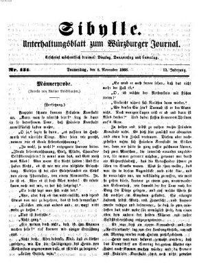 Sibylle (Würzburger Journal) Donnerstag 8. November 1866