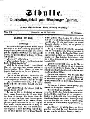Sibylle (Würzburger Journal) Donnerstag 21. Juli 1870