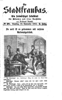 Stadtfraubas Samstag 19. September 1863