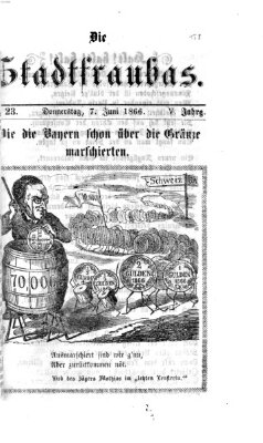 Stadtfraubas Donnerstag 7. Juni 1866
