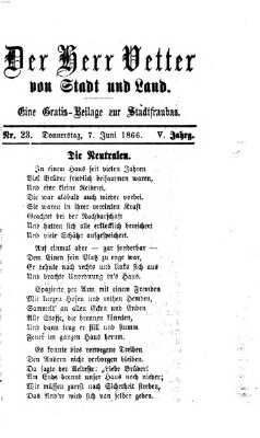 Stadtfraubas Donnerstag 7. Juni 1866