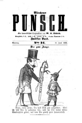 Münchener Punsch Sonntag 12. Juni 1859