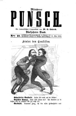 Münchener Punsch Sonntag 25. Mai 1862