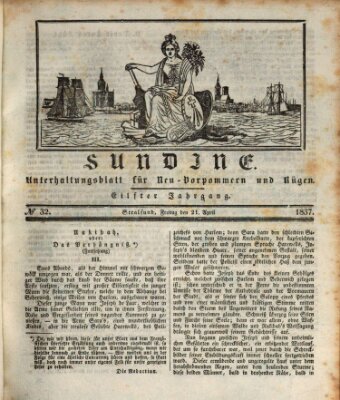 Sundine Freitag 21. April 1837