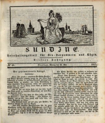 Sundine Montag 22. Mai 1837