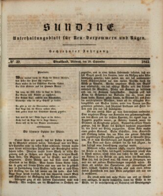 Sundine Mittwoch 28. September 1842