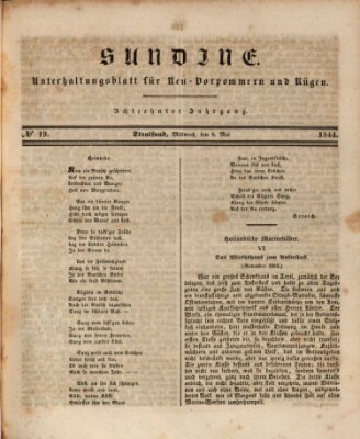 Sundine Mittwoch 8. Mai 1844