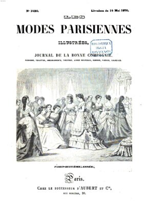 Les Modes parisiennes Samstag 14. Mai 1870