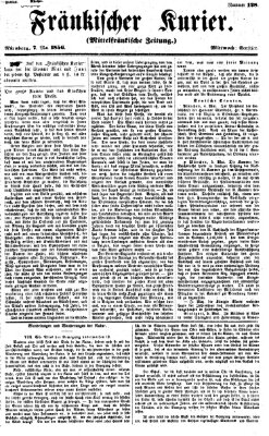 Fränkischer Kurier Mittwoch 7. Mai 1856