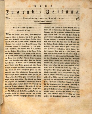 Neue Jugendzeitung (Bildungsblätter oder Zeitung für die Jugend) Samstag 3. August 1811