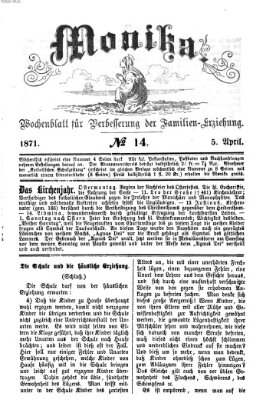 Katholische Schulzeitung (Bayerische Schulzeitung) Mittwoch 5. April 1871