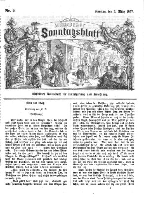 Münchener Sonntagsblatt Sonntag 3. März 1867