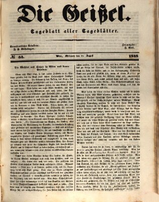 Die Geißel Mittwoch 30. August 1848