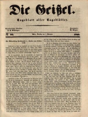 Die Geißel Dienstag 5. Dezember 1848