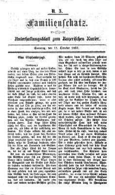 Familienschatz (Bayerischer Kurier) Sonntag 11. Oktober 1857