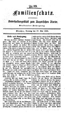 Familienschatz (Bayerischer Kurier) Sonntag 17. Mai 1863