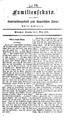 Familienschatz (Bayerischer Kurier) Sonntag 6. März 1864