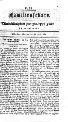 Familienschatz (Bayerischer Kurier) Sonntag 24. Juli 1864