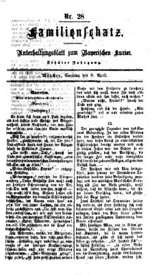 Familienschatz (Bayerischer Kurier) Sonntag 8. April 1866