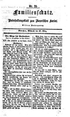 Familienschatz (Bayerischer Kurier) Mittwoch 27. März 1867