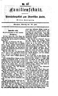 Familienschatz (Bayerischer Kurier) Sonntag 28. Juli 1867