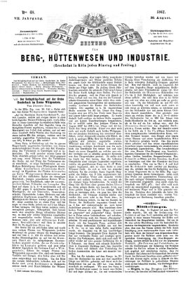 Der Berggeist Dienstag 26. August 1862