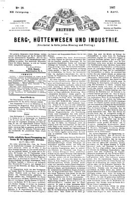 Der Berggeist Freitag 5. April 1867