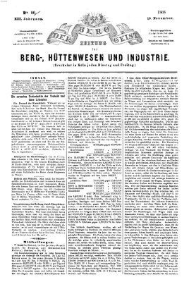 Der Berggeist Dienstag 10. November 1868