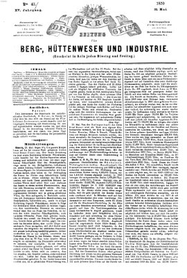 Der Berggeist Dienstag 31. Mai 1870