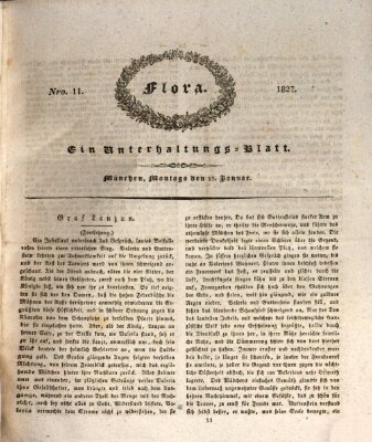 Flora (Baierische National-Zeitung) Montag 15. Januar 1827