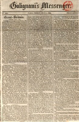 Galignani's messenger Freitag 5. Juli 1822