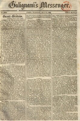 Galignani's messenger Dienstag 9. Juli 1822