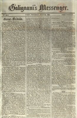 Galignani's messenger Dienstag 22. Juli 1823