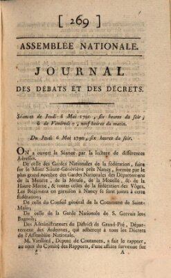Journal des débats et des décrets Freitag 7. Mai 1790