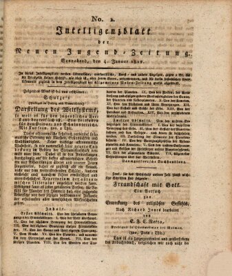 Neue Jugendzeitung (Bildungsblätter oder Zeitung für die Jugend) Samstag 4. Januar 1812