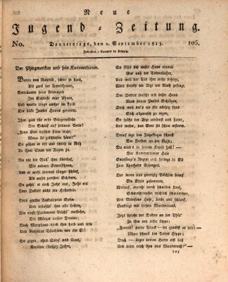 Neue Jugendzeitung (Bildungsblätter oder Zeitung für die Jugend) Donnerstag 2. September 1813