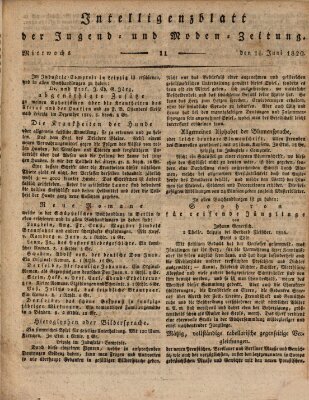 Neue Jugendzeitung (Bildungsblätter oder Zeitung für die Jugend) Mittwoch 14. Juni 1820