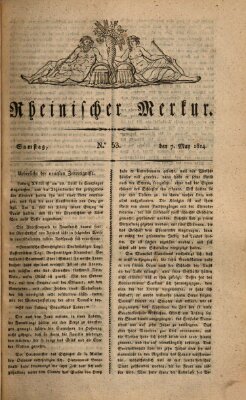 Rheinischer Merkur Samstag 7. Mai 1814