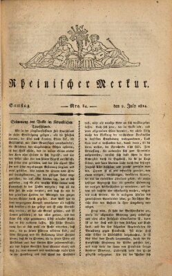 Rheinischer Merkur Samstag 9. Juli 1814